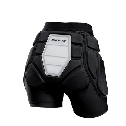Padded Protective Shorts with Knee Pads EVA Silicone Hip Guard