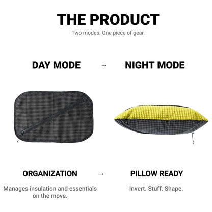 Ultralight Stuff Sack Pillow 60g UHMWPE Camping Hiking Storage Organiser