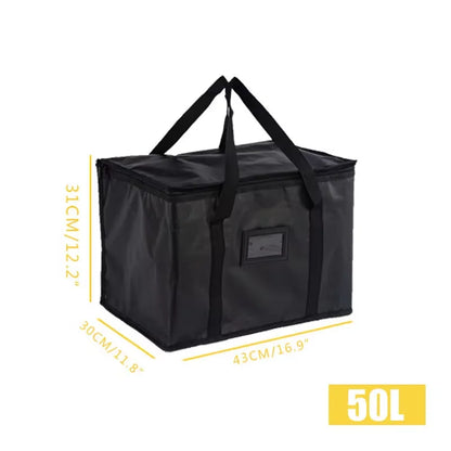 Insulated Cooler Bag Large Capacity Thermal Lunch Box Camping Picnic