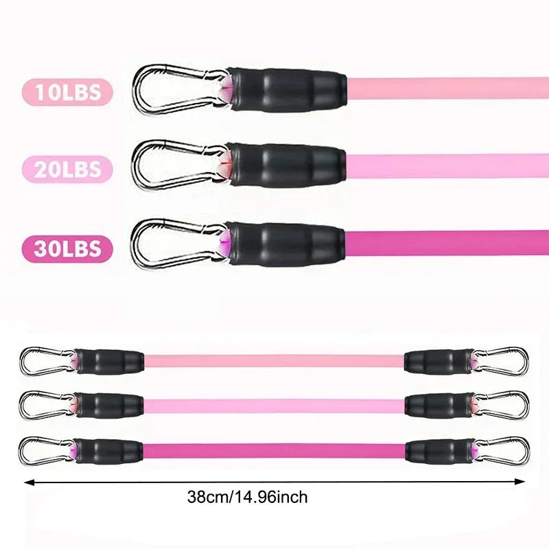 Ankle Straps Resistance Bands Set – Fitness Workout Exercise Equipment