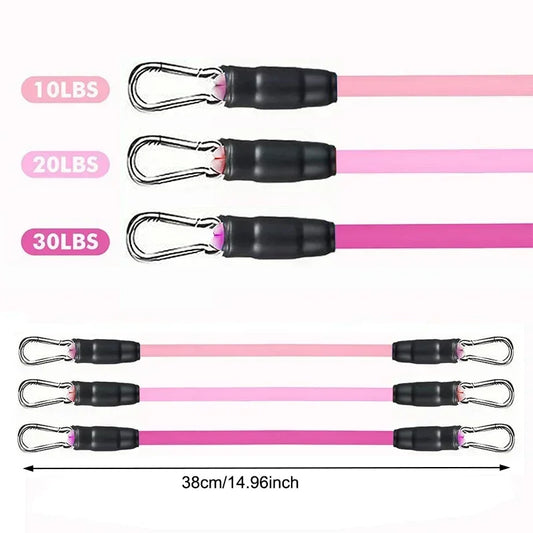 Ankle Straps Resistance Bands Set – Fitness Workout Exercise Equipment