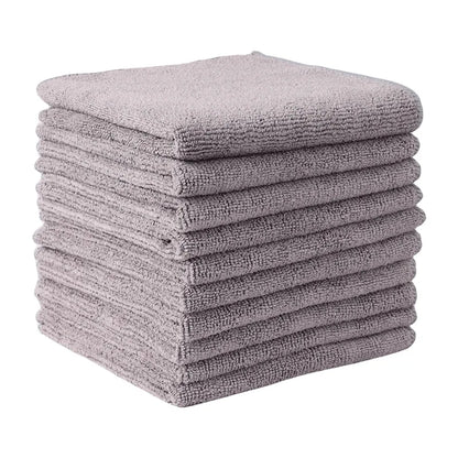 Microfiber Car Cleaning Cloths 30x30cm Double Layer Lint Free Towels