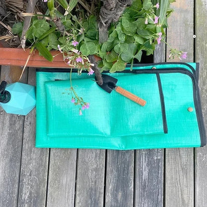 Gardening Mat Waterproof Foldable Transplant Pad Square PE Potting Tray