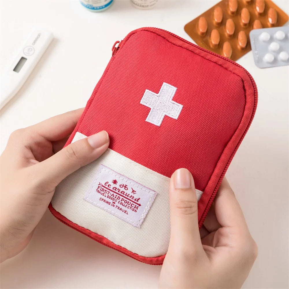 First Aid Kit Organiser 3-Piece Set Portable Medical Storage Bag Travel