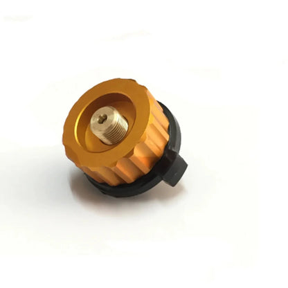 Gas Cartridge Adapter Split Type Camping Stove Converter Auto-Off Valve