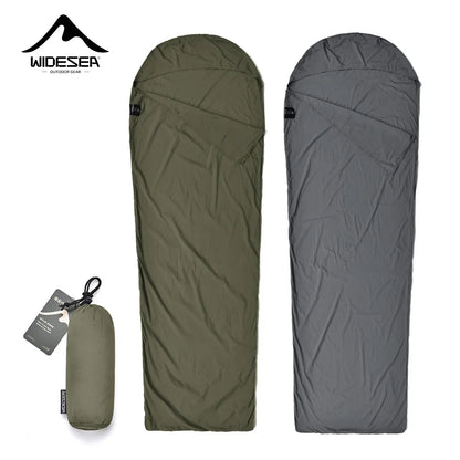 Ultralight Mummy Sleeping Bag Liner Single Person Camping Travel Backpack