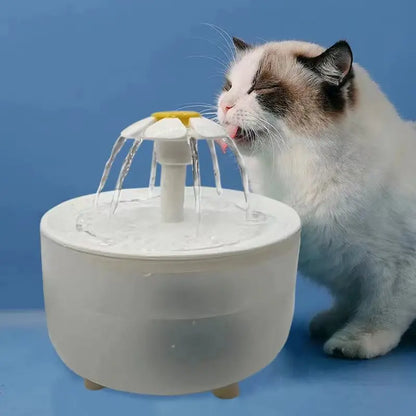 Pet Water Fountain 1.2L USB Electric Auto Cat Dog Drinking Dispenser
