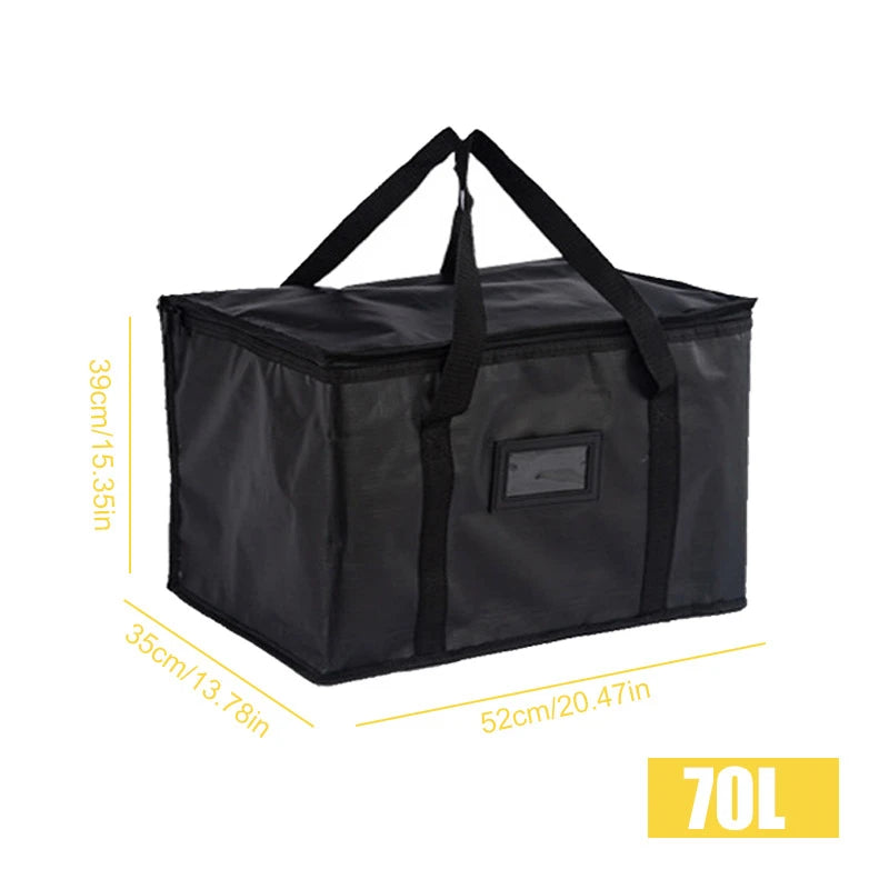 Insulated Food Delivery Bag 16L-62L Thermal Cooler Pizza Camping Picnic AU