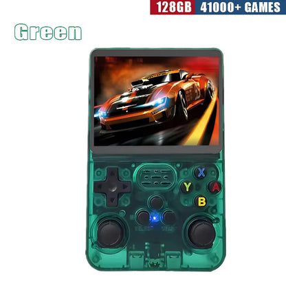 Retro Handheld Game Console 3.5" IPS Screen 64GB Portable Gaming Device