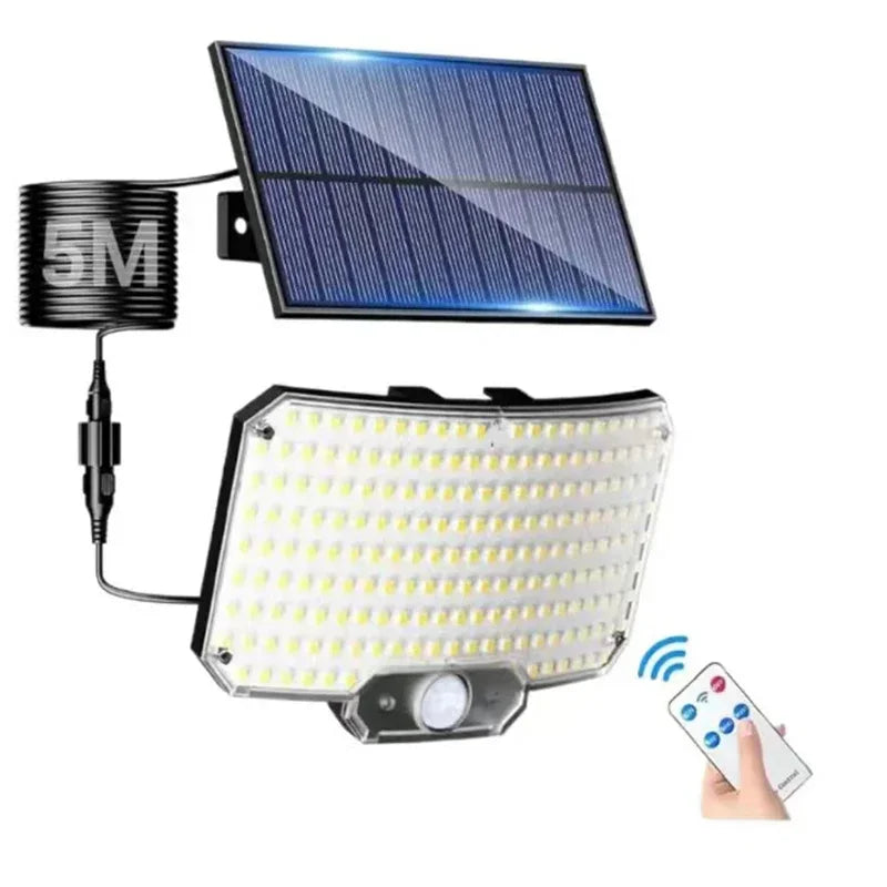 Solar Motion Sensor Light 234 LED Outdoor Waterproof Garden Security Lamp