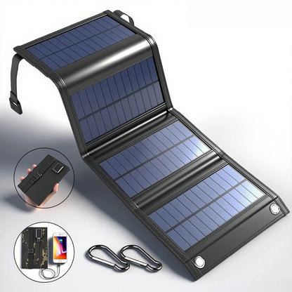 100W Foldable Solar Panel Portable USB Charger Camping Hiking Outdoor AU