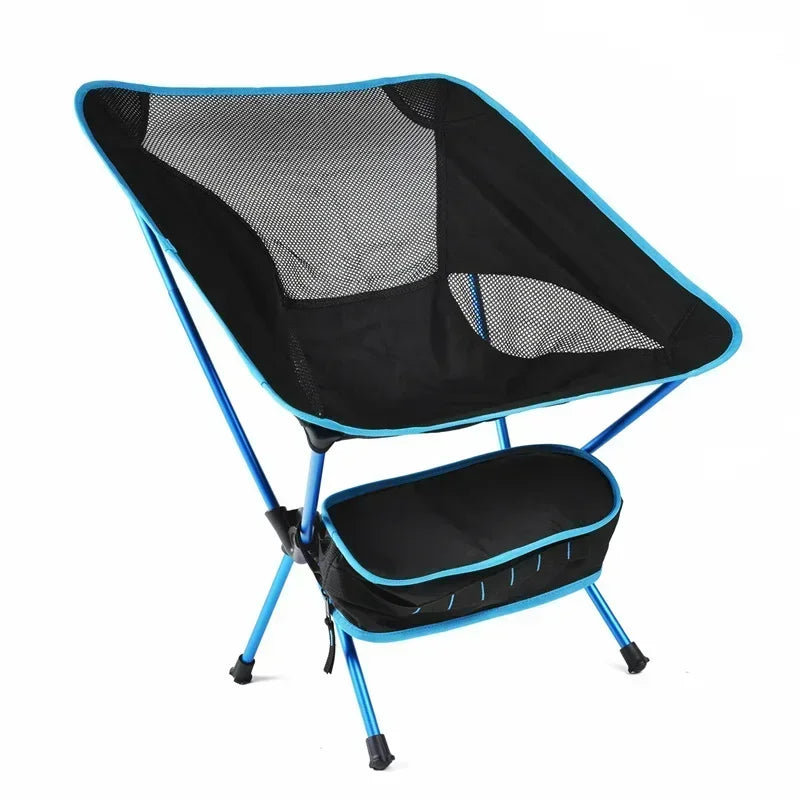 Portable Folding Camping Chair Lightweight Aluminium Beach Fishing Picnic