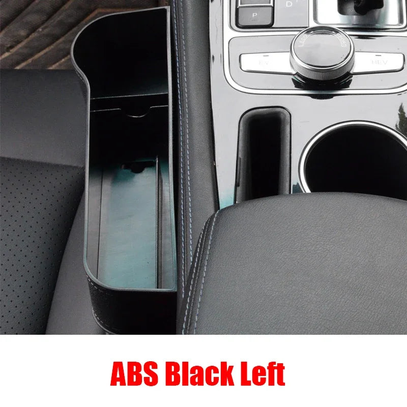 Car Seat Gap Filler Organiser Storage Box Leather PU Pocket Holder AU