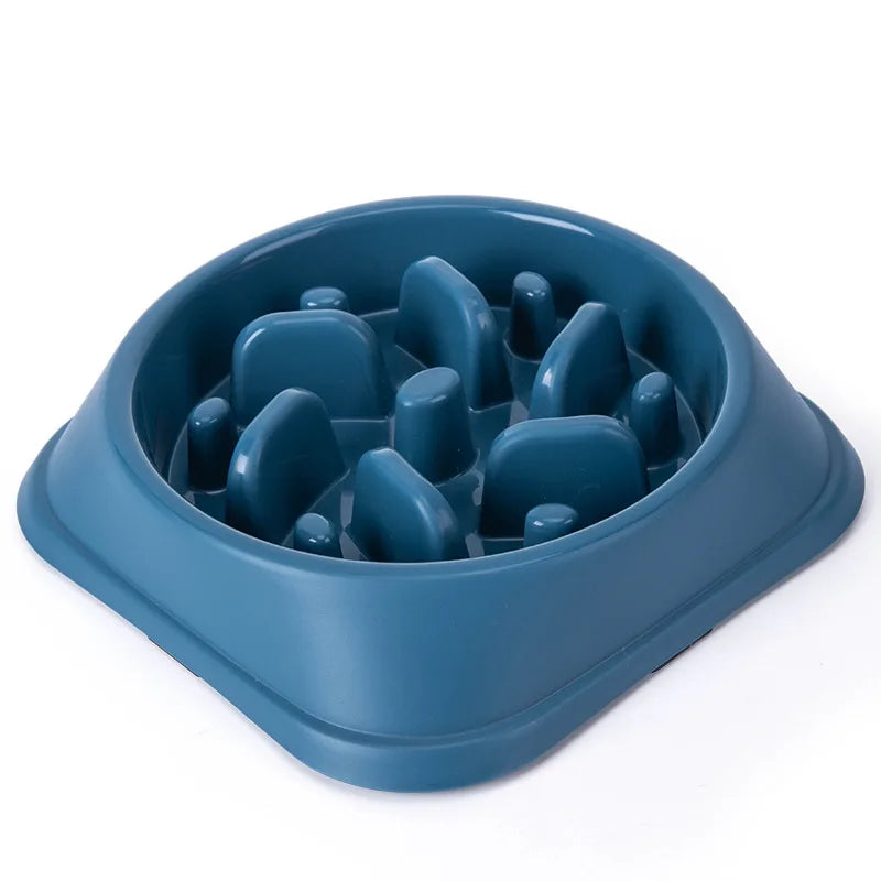Slow Feeder Dog Bowl Non-Slip Puzzle Design for Small to Medium Dogs