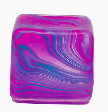 Snowflake Ice Cube Squishy Stress Relief Toy Slow Rebound Fidget Sensory