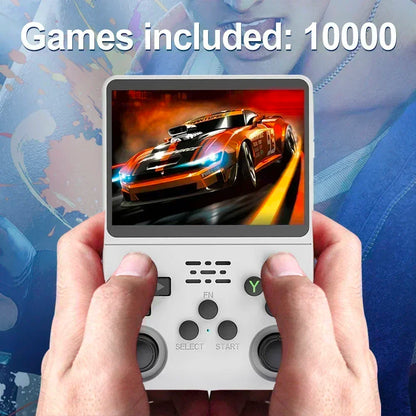 Retro Handheld Game Console 3.5" IPS Screen 64GB Portable Gaming Device
