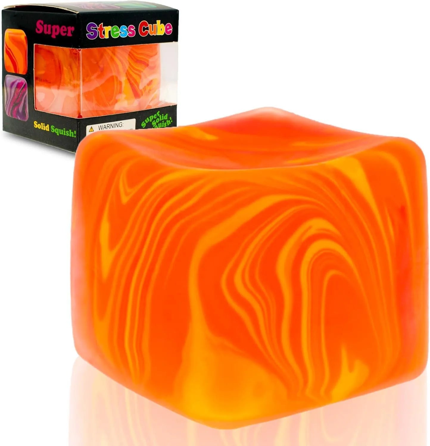 Snowflake Ice Cube Squishy Stress Relief Toy Slow Rebound Fidget Sensory