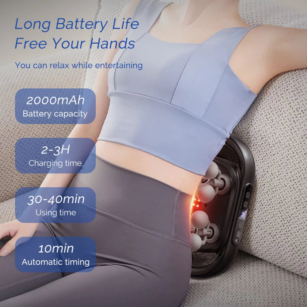 Massage Gun 16 Heads Deep Tissue Percussion Massager Muscle Recovery
