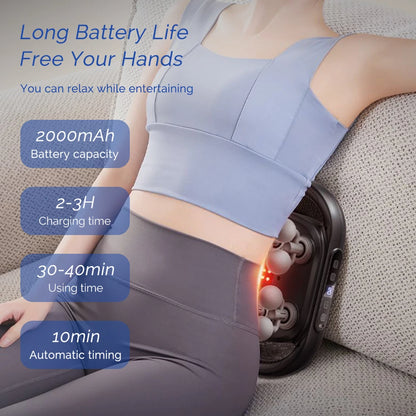 Massage Gun 16 Heads Deep Tissue Percussion Massager Muscle Recovery