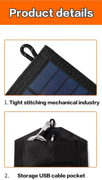 100W Foldable Solar Panel Portable USB Charger Camping Hiking Outdoor AU