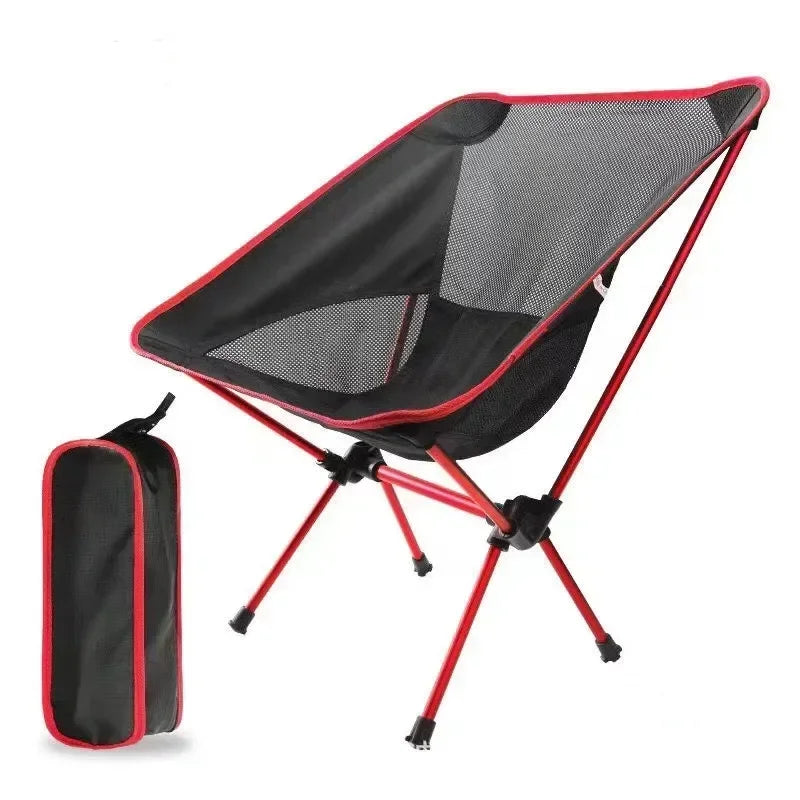 Portable Folding Camping Chair Lightweight Aluminium Beach Fishing Picnic