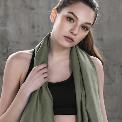 Quick Dry Microfibre Towel 40x80cm & 80x128cm Camping Beach Gym Travel