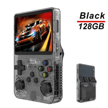 Retro Handheld Game Console 3.5" IPS Screen 15000+ Games 128GB Linux