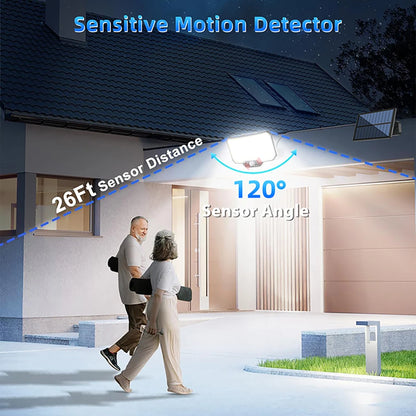Solar Motion Sensor Light 234/318/348 LED Outdoor Security Waterproof IP65