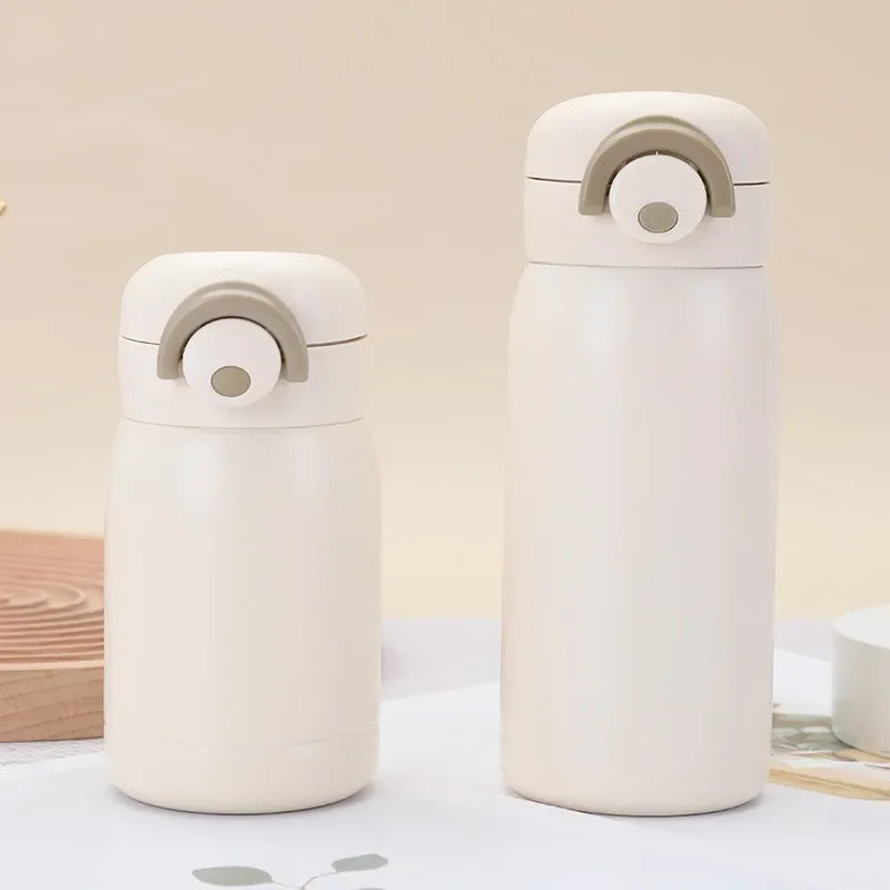 Mini Thermos Cup 220ml 350ml Stainless Steel Vacuum Insulated Flask Mug