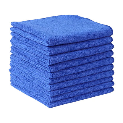 Microfiber Car Cleaning Cloths 30x30cm Double Layer Lint Free Towels