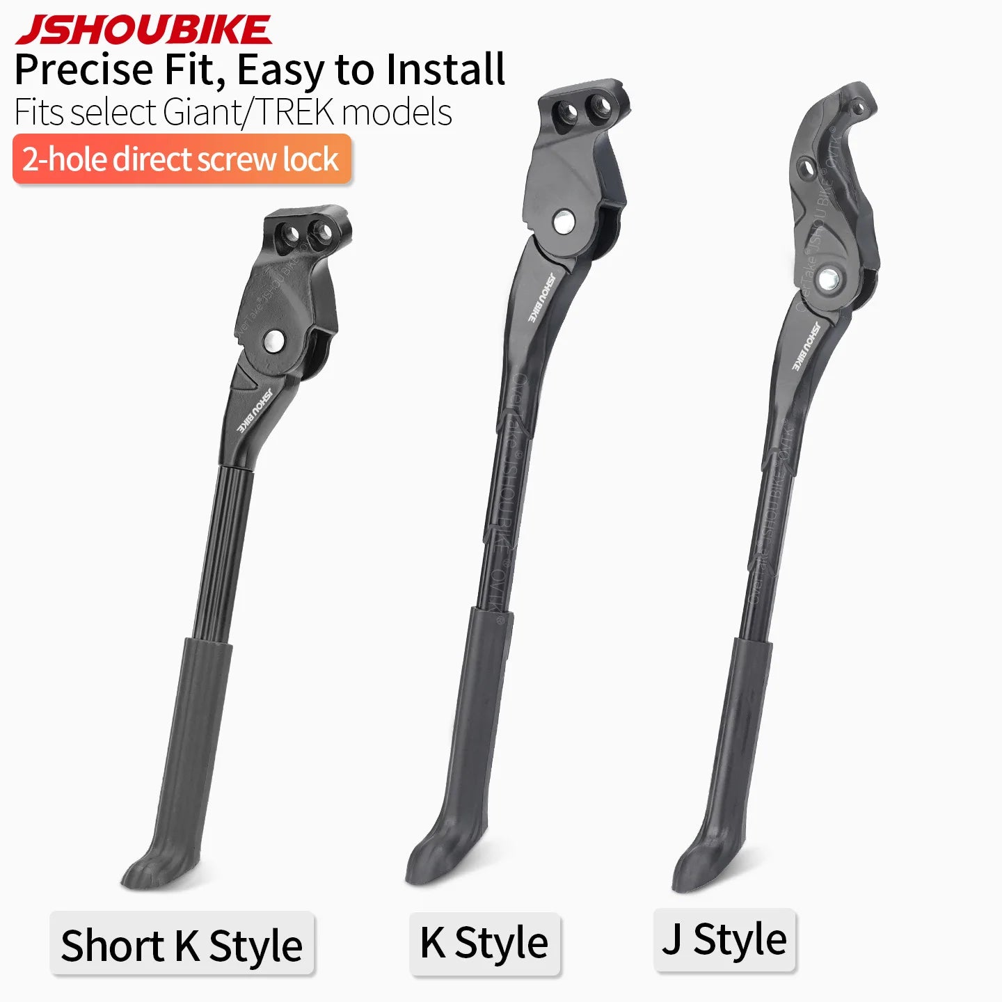 Adjustable Bicycle Kickstand Aluminium Alloy 18–29 Inch Wheels