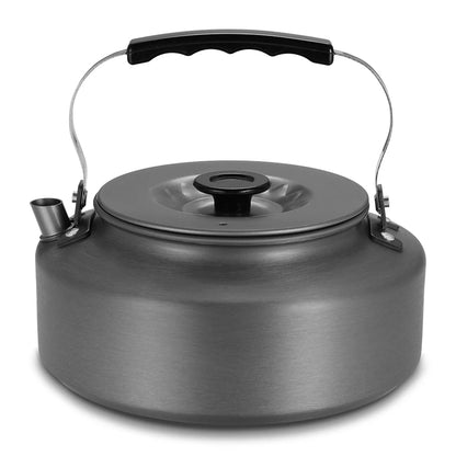 Camping Kettle 1.1L Aluminium Outdoor Water Pot Coffee Tea Hiking Picnic