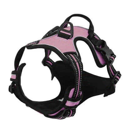 No Pull Dog Harness Front Clip Reflective Heavy Duty Large Dogs Control Handle