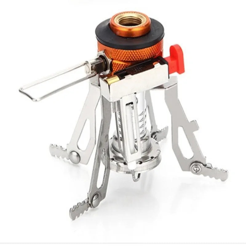 Portable Camping Gas Stove Foldable Lightweight Alloy Outdoor Cooker