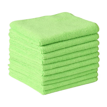 Microfiber Car Cleaning Cloths 30x30cm Double Layer Lint Free Towels
