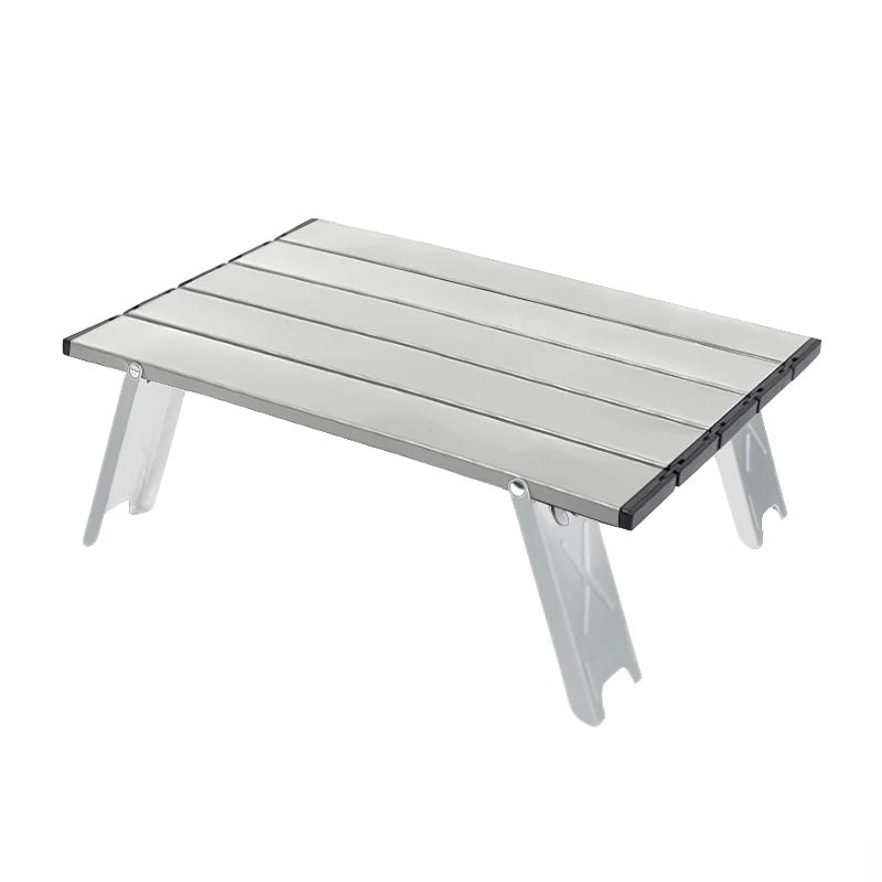 Portable Camping Table Aluminium Folding Roll-Up Picnic BBQ Outdoor Table