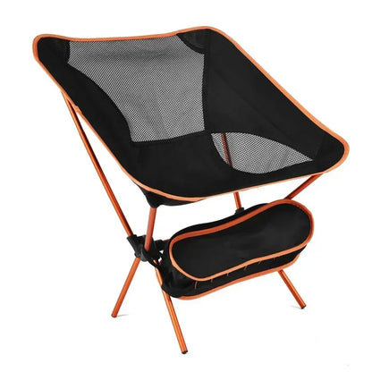 Portable Folding Camping Chair Lightweight Aluminium Beach Fishing Picnic