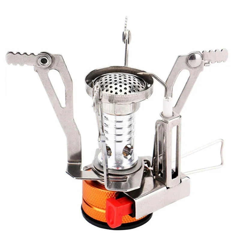 Portable Camping Gas Stove Aluminium Alloy Lightweight Outdoor Cooker AU