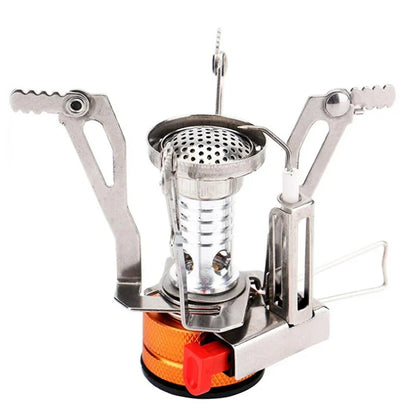 Portable Camping Gas Stove Aluminium Alloy Lightweight Outdoor Cooker AU