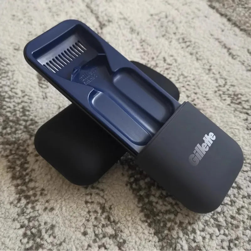 Magnetic Travel Case for Fusion Razors - Compact Shaver Storage Box AU