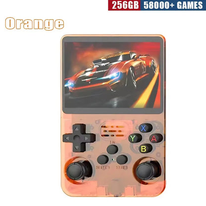 Retro Handheld Game Console 3.5" IPS Screen 64GB Portable Gaming Device