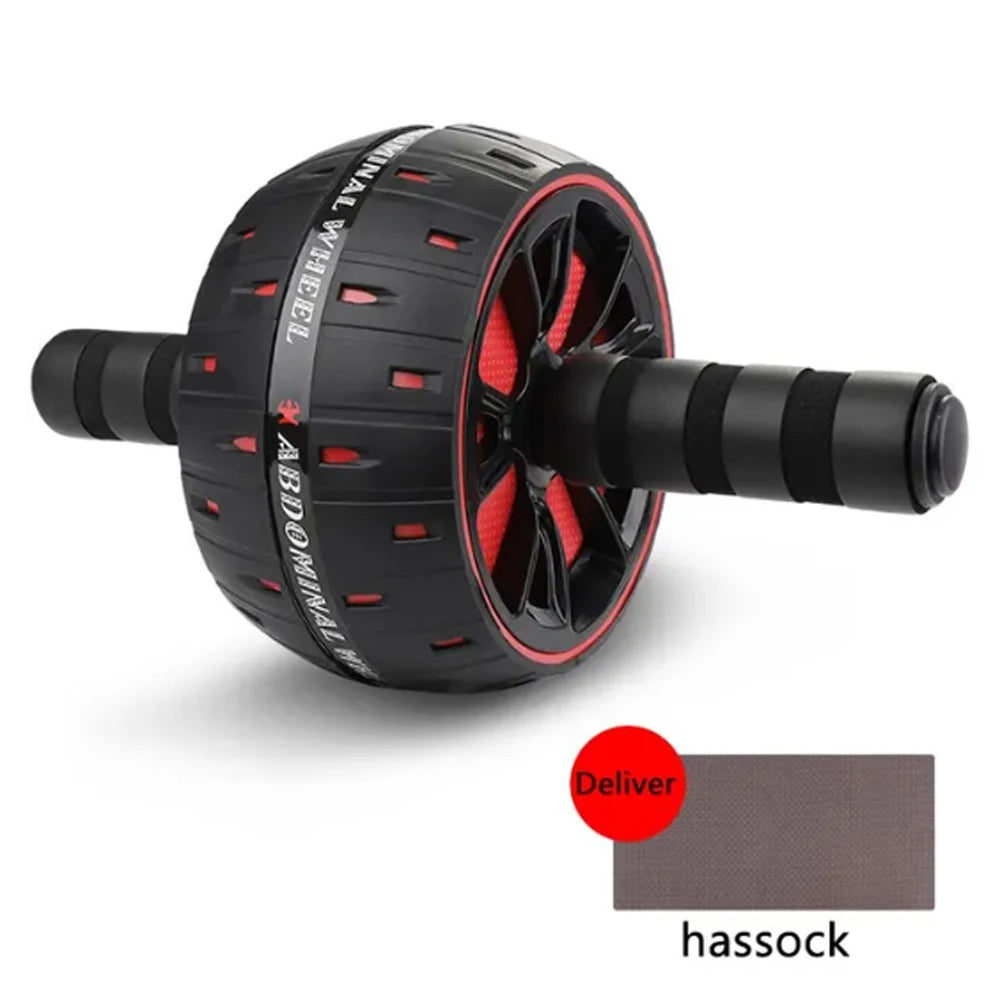 Ab Roller Wheel 9cm Wide Core Workout Equipment with Knee Pad for Home Gym