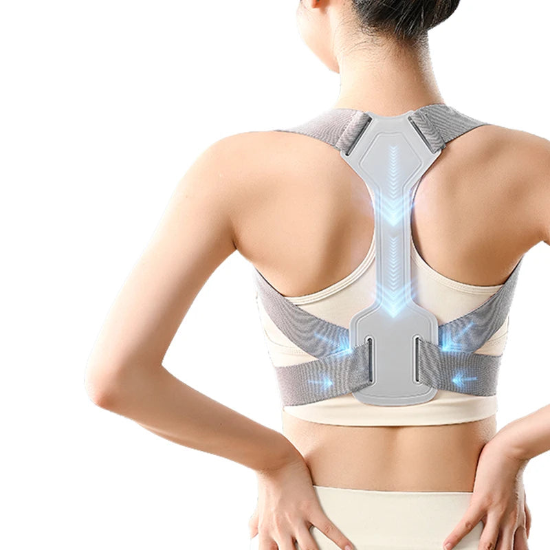 Posture Corrector Back Brace Adjustable Support Belt Breathable Unisex