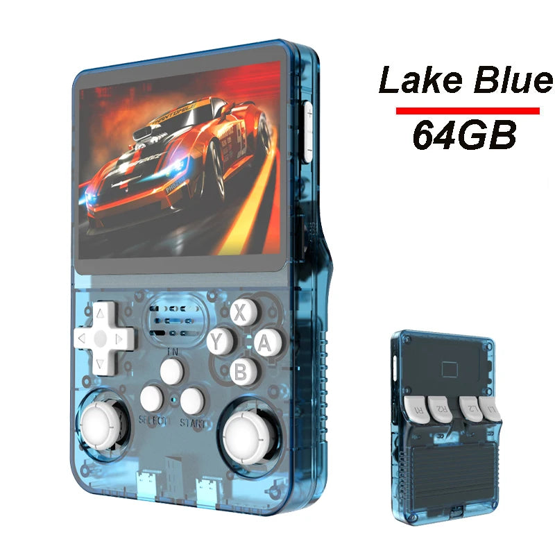 Retro Handheld Game Console 3.5" IPS Screen 15000+ Games 128GB Linux