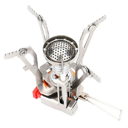Portable Camping Gas Stove Aluminium Alloy Lightweight Outdoor Cooker AU