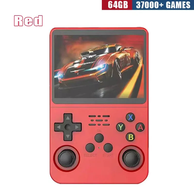 Retro Handheld Game Console 3.5" IPS Screen 64GB Portable Gaming Device