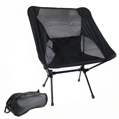 Portable Folding Camping Chair Lightweight Aluminium Beach Fishing Picnic