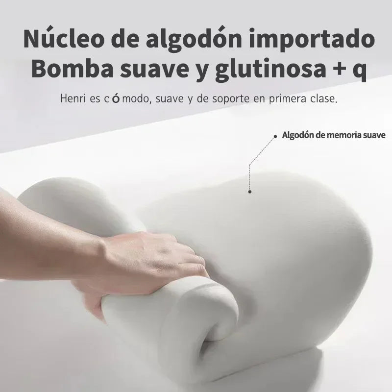Memory Foam Lumbar Support Cushion for Car Office Chair Back Pain Relief