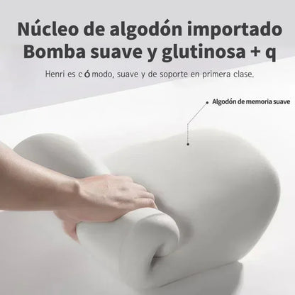 Memory Foam Lumbar Support Cushion for Car Office Chair Back Pain Relief