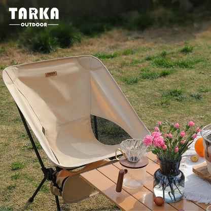 Portable Folding Camping Chair Lightweight Aluminium Outdoor Fishing Seat